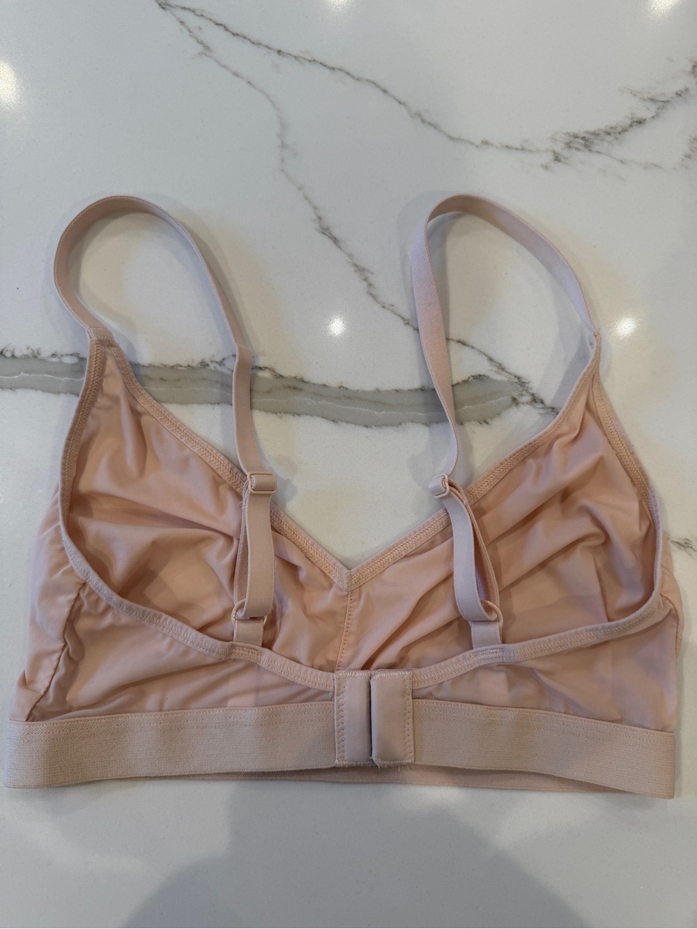 Negative Underwear Silky Non-wire bra Size 2 Peach - Picture 3 of 3